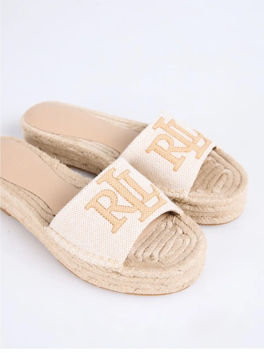 Ralph Lauren Polly Espadrilles Flatform Sandals